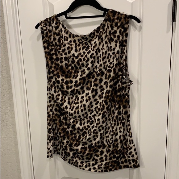 Animal print sleeveless tunic - Picture 5 of 5